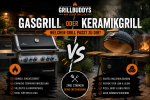 Gasgrill oder Keramikgrill?