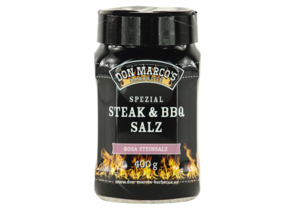 Don Marcos Barbecue Spezial Steak & BBQ Rosa Steinsalz 400g