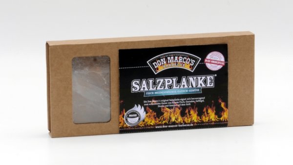 Don Marcos Barbecue Salzplanke 20x10cm