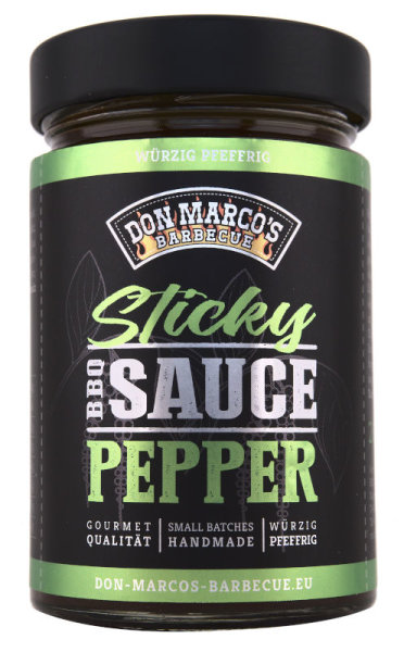 Don Marcos Barbecue Sticky Pepper BBQ Sauce 260ml