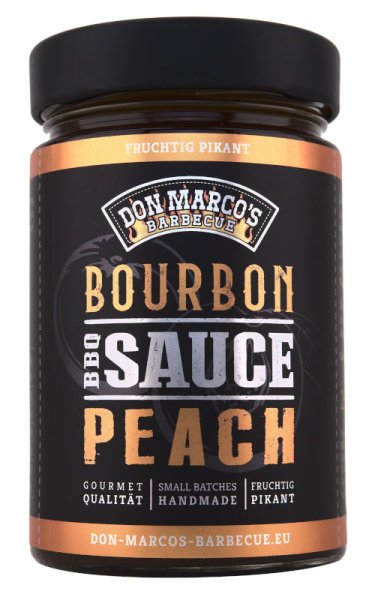 Don Marcos Barbecue Bourbon Peach BBQ Sauce 260ml