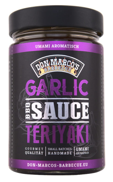 Don Marcos Barbecue Garlic Teriyaki BBQ Sauce 260ml