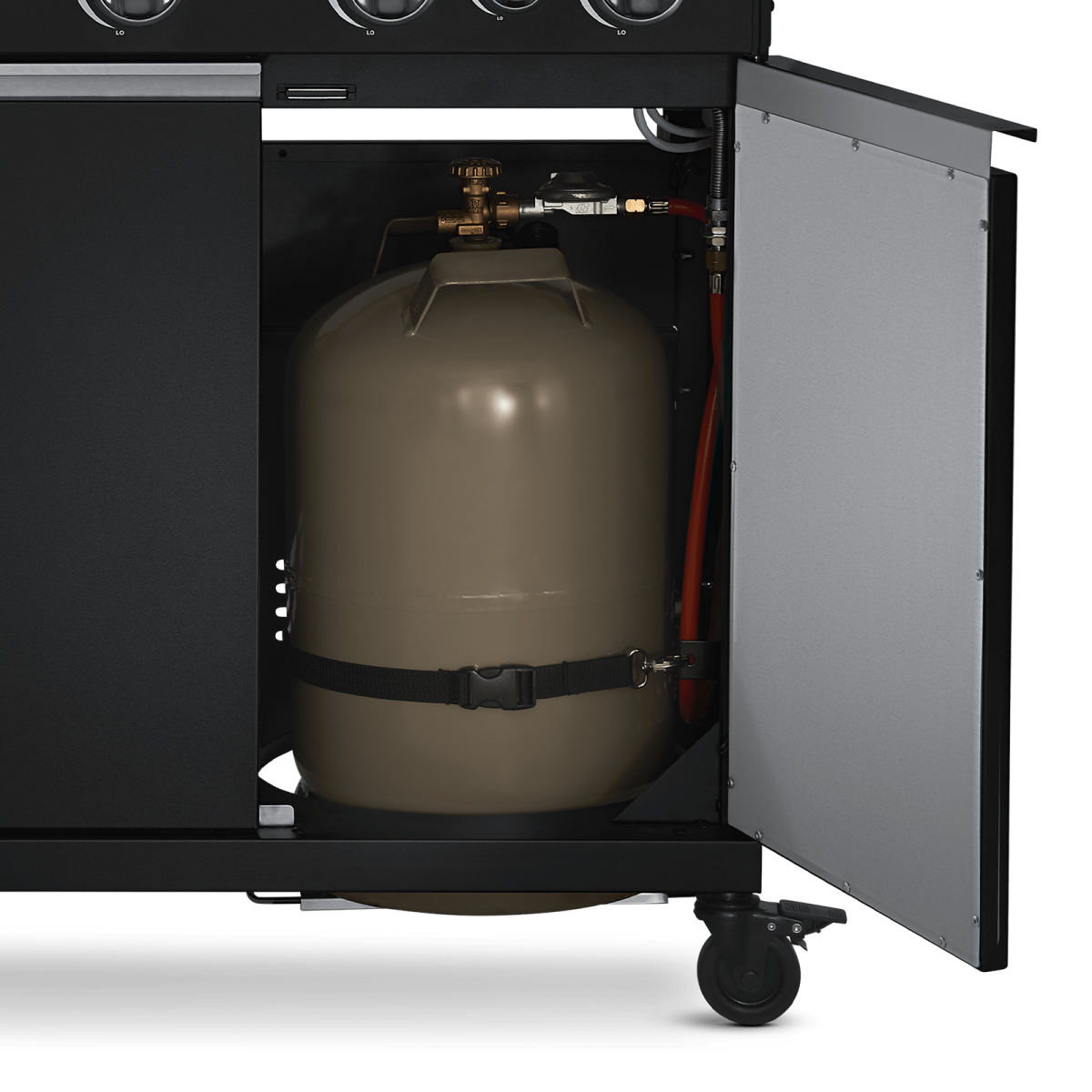Burnhard Big Fred Deluxe Black Edition Burnhard BIG FRED Black Edition 4-Brenner Gasgrill Deluxe Series 3 in