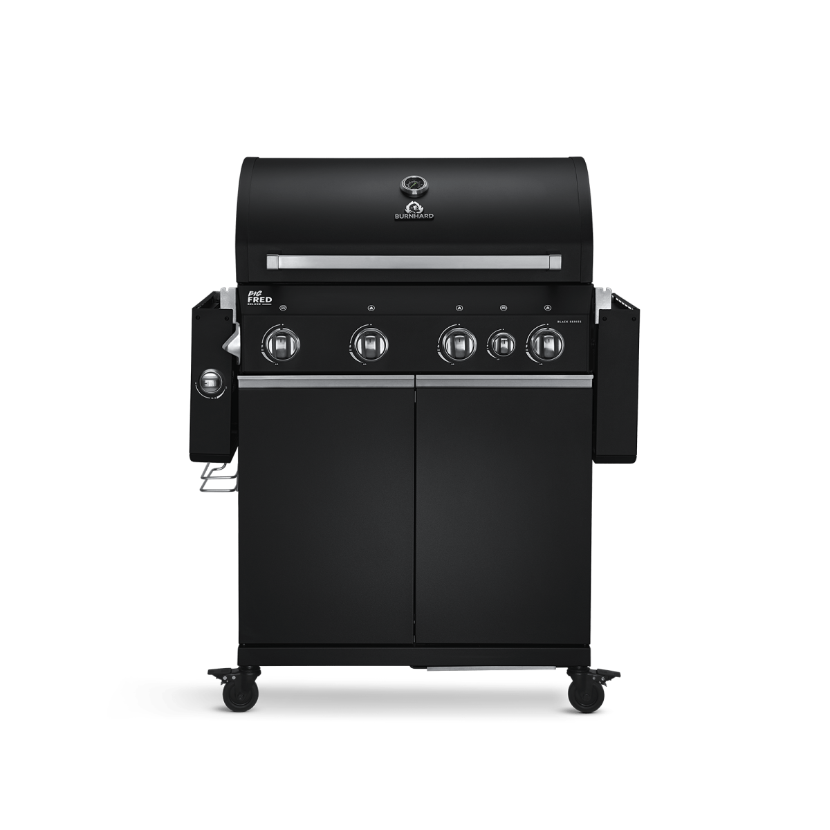 Burnhard Big Fred Deluxe Black Edition Burnhard BIG FRED Black Edition 4-Brenner Gasgrill Deluxe Series 3 in