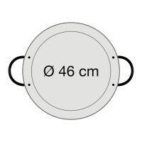 Paella-Set Comfort Line 46cm