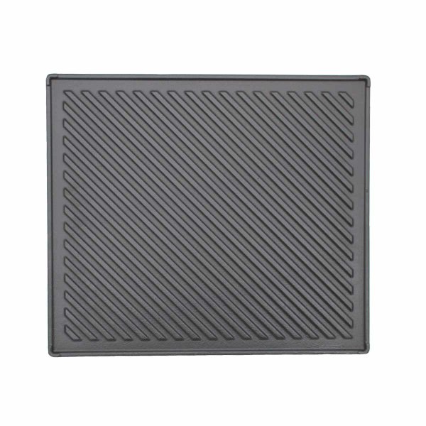 SANTOS S Wende-Grillplatte aus Gusseisen für S-Serie 43x37,5cm