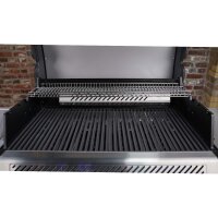 SANTOS S-418 Pro Edelstahl mit Seiten- & Heckbrenner