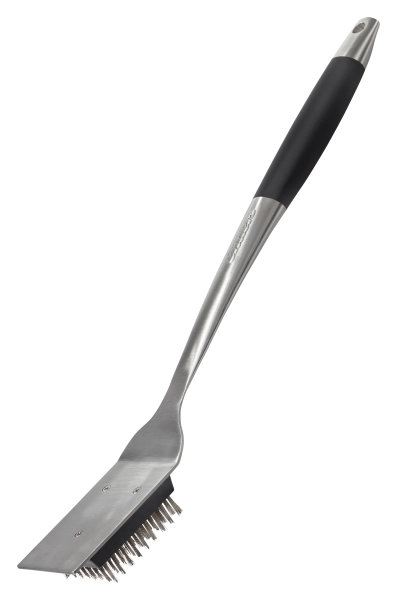 Enders Premium Grillbürste mit Edelstahlborsten viereckig