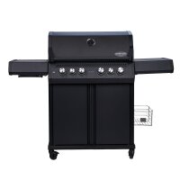 SANTOS S-418 Pro All Black Matt mit Seiten- & Heckbrenner