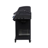 SANTOS S-418 Pro All Black Matt mit Seiten- & Heckbrenner