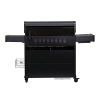 SANTOS S-518 Pro All Black Matt mit Seiten- & Heckbrenner