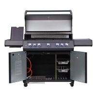 SANTOS S-518 Pro All Black Matt mit Seiten- &...