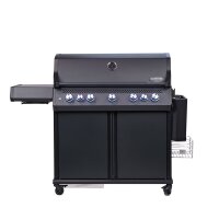 SANTOS S-518 Pro All Black Matt mit Seiten- & Heckbrenner