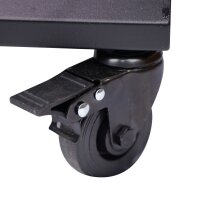 SANTOS S-518 Pro All Black Matt mit Seiten- & Heckbrenner
