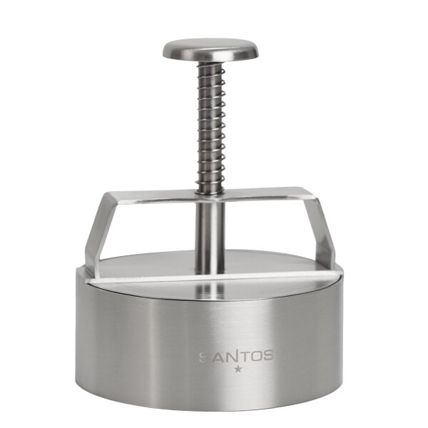 SANTOS Burgerpresse aus Edelstahl 11cm