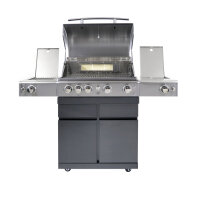 ALLGRILL CHEF L BLACK Modular 8mm Rost inkl. Steakzone,...