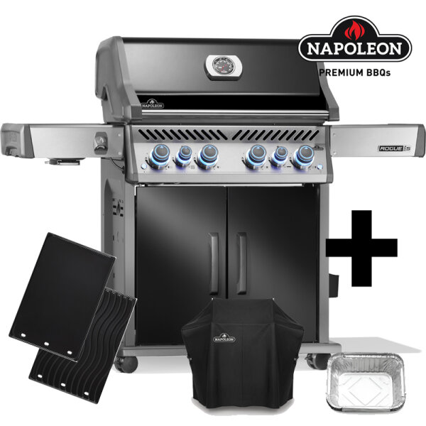 Bundle-Angebot Napoleon Rogue PRO-S 525, Schwarz