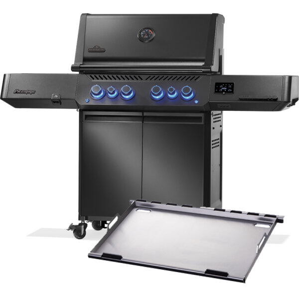 Bundle Angebot Napoleon Phantom Prestige® 500 Connected RSIB inkl. Full Size Edelstahl Plancha