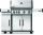 Napoleon Rogue® PRO Seitenschrank aus Edelstahl