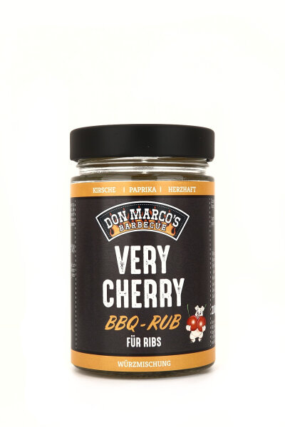 Don Marcos Barbecue Very Cherry Rub 210g Glas