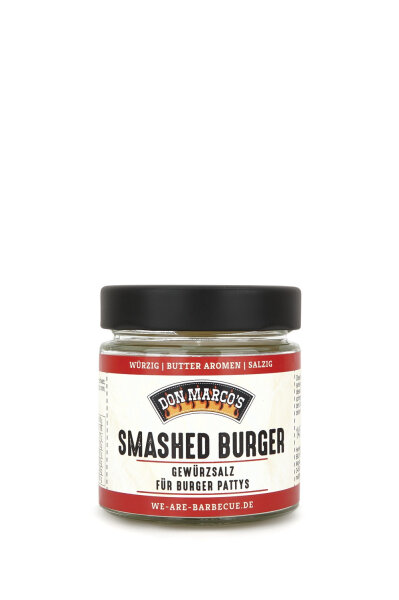 Don Marcos Barbecue Smashed Burger 145g Glas