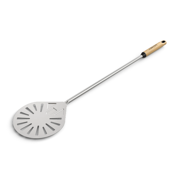 Gozney° Balance runder Pizzawender, perforiert (74 cm Stiel / 21 cm Ø)
