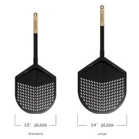 Gozney° Balance Aluminium Pizzaheber 12", perforiert (30,5 cm Kopf | 39 cm Stiel)