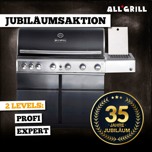 ALLGRILL Chef XL BLACK Aktion 35 Jahre