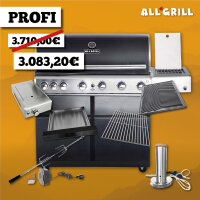 ALLGRILL Chef XL BLACK Aktion 35 Jahre