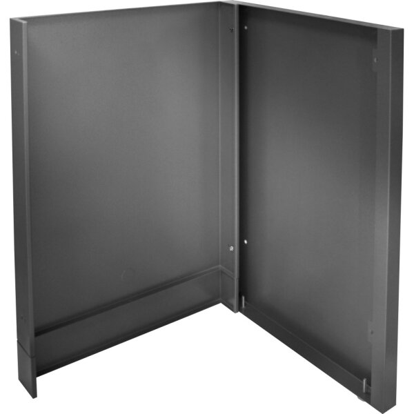 Napoleon OASIS® Doppel-Kühlschrank-Endplatte, Matt Schwarz