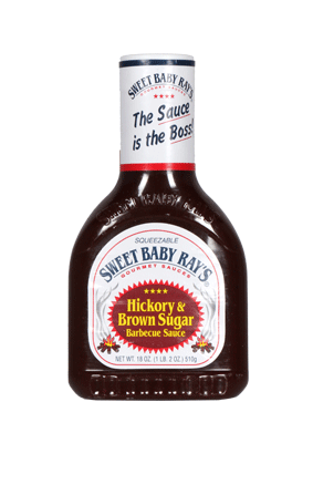 Sweet Baby Rays Hickory & Brown Sugar BBQ Sauce – Squeeze Flasche 425ml