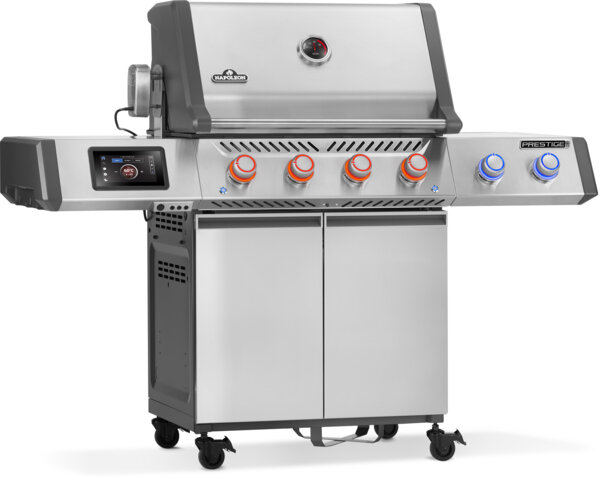 Bundle - Napoleon Prestige® PRO 500 Edelstahl mit smarter Steuerung, inkl. elektrischer Räucherbox