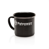 Petromax Emaille Becher schwarz