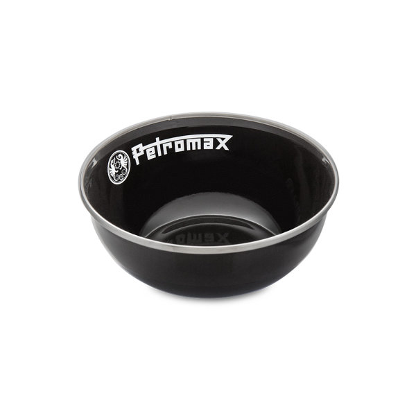 Petromax Emaille Schalen 160 ml schwarz, 2er Set