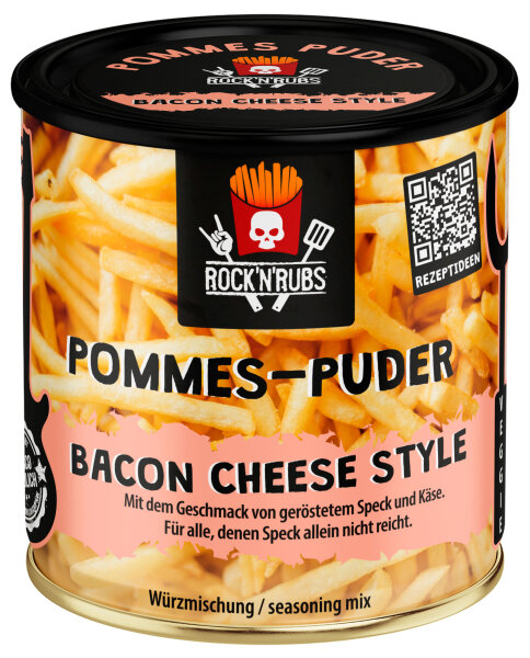 RockNRubs Pommes Puder Bacon Cheese 150 g