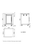 ALLGRILL Küchensystem Modul 10 Kühlschrank